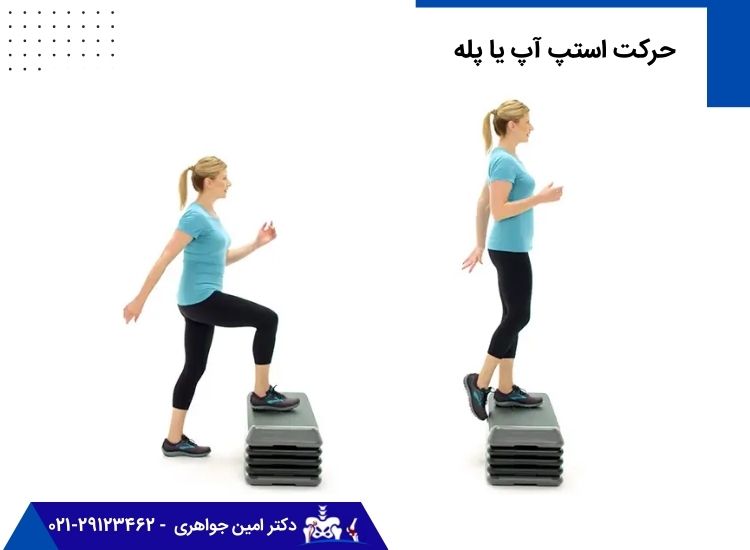 حرکت ورزشی استپ آپ