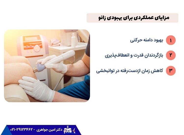 مزایای لیزر درمانی برای بهبود پارگی منیسک زانو